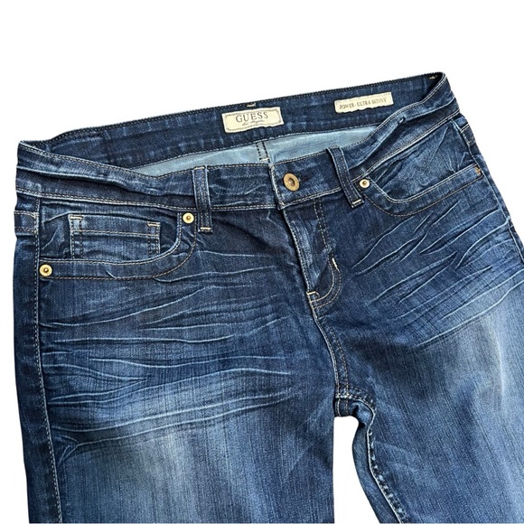 Guess Women’s Power Ultra Skinny Low Rise Denim Jeans Size 30 Lightweight - Picture 3 of 13